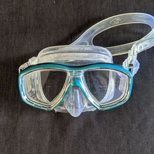 TUSA Freedom Ceos snorkel/ dive mask in Ocean Green